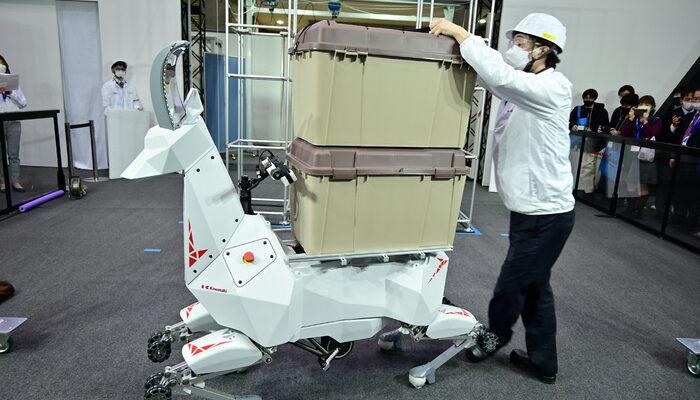 Japon Kawasaki'den keçi şeklinde robot: BEX