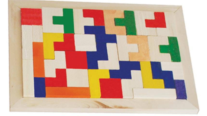 &Ccedil;ocuklara Organik 'Tetris'