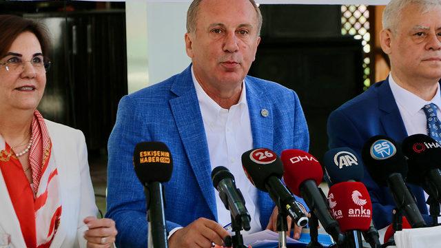 Muharrem İnce partisinin oy oranını açıkladı