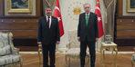 Cumhurbaşkanı Erdoğan, KKTC Başbakanı Üstel'i kabul etti