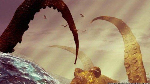 Dev mürekkep balığı sadece masallarda mı?