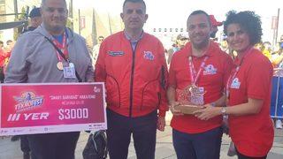 Azerbaycan’da düzenlenen TEKNOFEST’ten ödülle döndüler