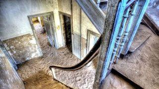 Çöl tarafından yutulan şehir Kolmanskop