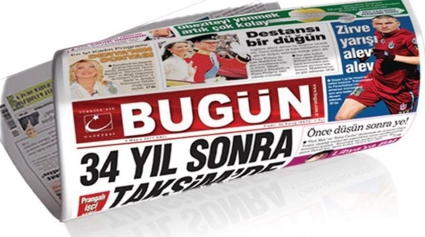 Bug&uuml;n Gazetesi manşetleri Mynet.com'da