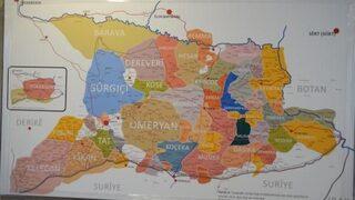 20 yıllık çalışma ile ortaya çıkan aşiretler haritası