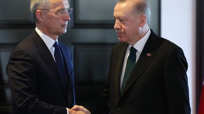 Cumhurbaşkanı Erdoğan, NATO Genel Sekreteri Stoltenberg ile görüştü