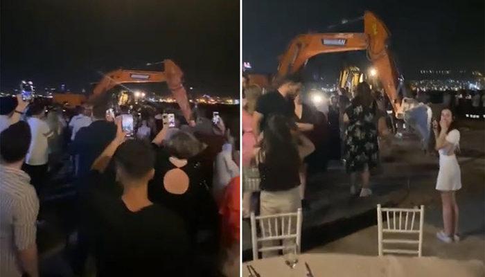 İzmir'de ilginç olay! Düğün sırasında yıkım ekibi geldi, neye uğradıklarını şaşırdılar
