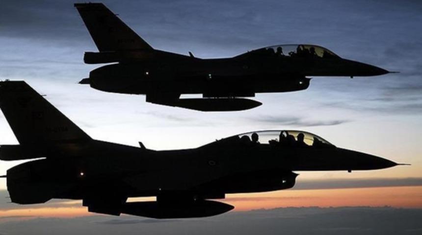 Savaş u&ccedil;akları bir kez daha PKK hedeflerini vurdu