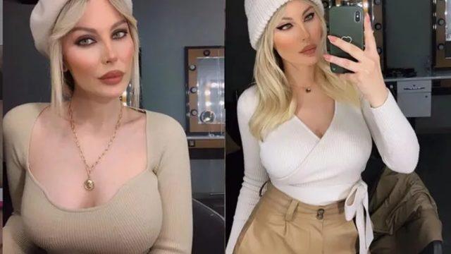 Hande Sarıoğlu kendisine gelen ilginç isteği paylaştı! Lütfen jartiyerli ve siyah topuklu...