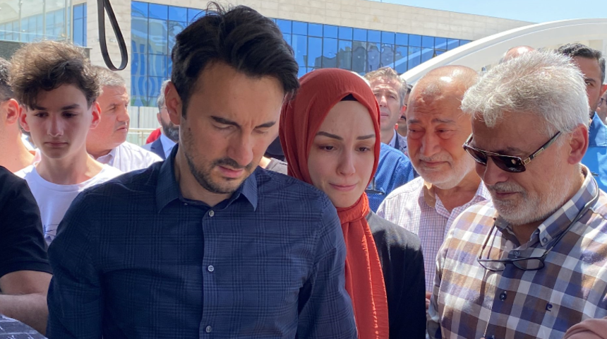 Yusuf Yerkel'in acı günü! 3 yaşındaki oğlu Emir Zahit'i  toprağa verdi