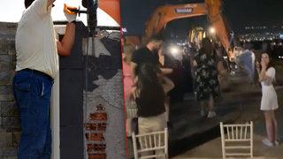 Yalıdaki düğünde herkes şaşıp kalmıştı! Belediyeden ve işletmeciden açıklama geldi