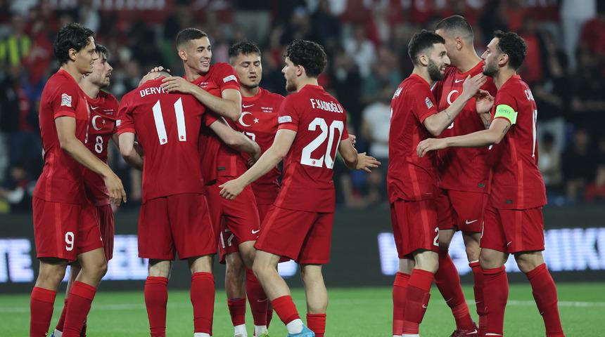 Son dakika: A Milli Takımımız, Faroe Adaları'nı farklı geçti ve Uluslar Ligi'ne iyi başladı!