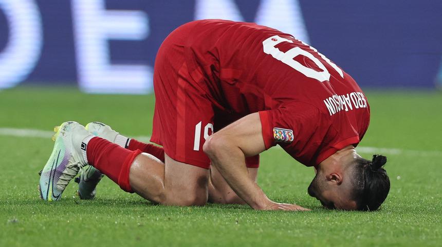 Son dakika: Serdar Dursun, Faroe Adaları maçına damgasını vurdu!