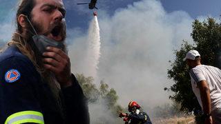 Son dakika: Yunanistan'da orman yangını! Atina yakınlarından alevler yükseliyor, yerleşim yerleri boşaltılıyor