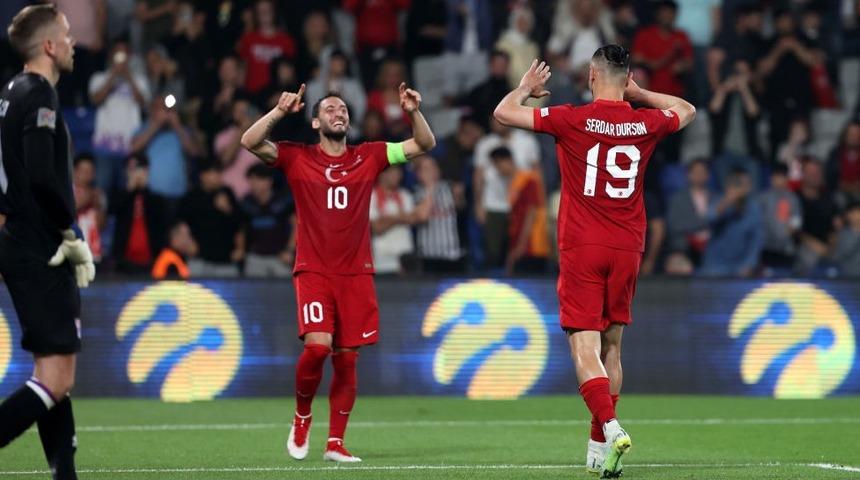 T&uuml;rkiye, Faroe Adaları'nı d&ouml;rt golle yendi