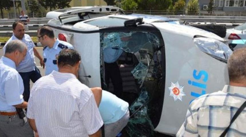 Polis aracına bunu yaptılar