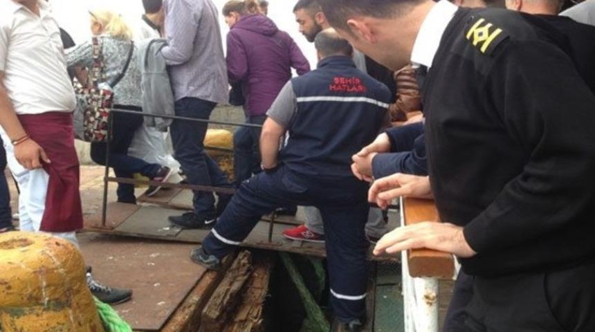 Ada vapurunda faciadan dönüldü