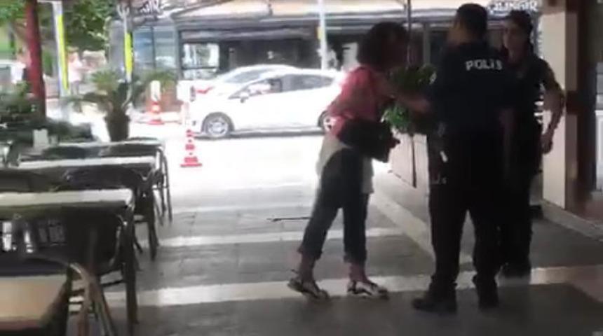 Genç kadından polise ölüm tehdidi! "Sen benim telefonum için benim peşimdesin"