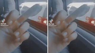 Suriyeliden polise tepki çeken hareket! Sosyal medyada gündem oldu