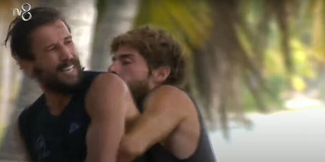 Survivor Adem ve Atakan birbirine girdi! İki dövüşçü kapıştı: 