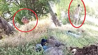 Arkadaşının uyarısına aldırmadı, canından oldu! Son anları böyle görüntülendi