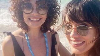 Şükran Ovalı ve Songül Öden'in tatil keyfi! Sezonu açtılar