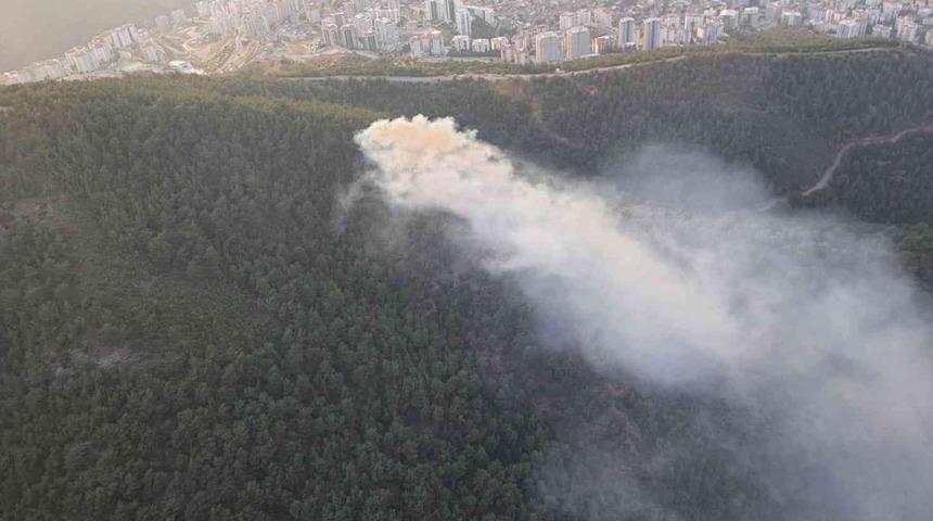 İzmir'deki orman yangını kontrol altında