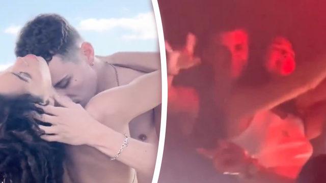 Elite'in Ander'i Aron Piper önce Dua Lipa ile yakınlaştı ardından FKA Twigs ile öpüştü