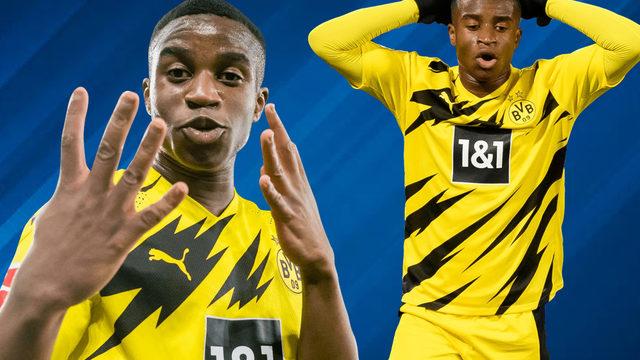 ''Bu adam kafayı yemiş!'' Dortmund'un 17 yaşındaki yıldızı Moukoko'dan hayret veren talep