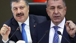 Bakan Koca'dan Ümit Özdağ'ın paylaşımına tepki! Düzeltmeniz için sizi aradım... Sataştınız