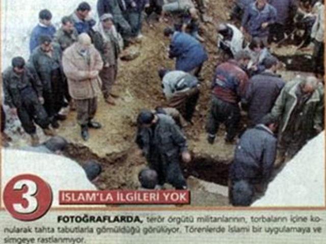 PKK lıların şok cenaze törenleri 2