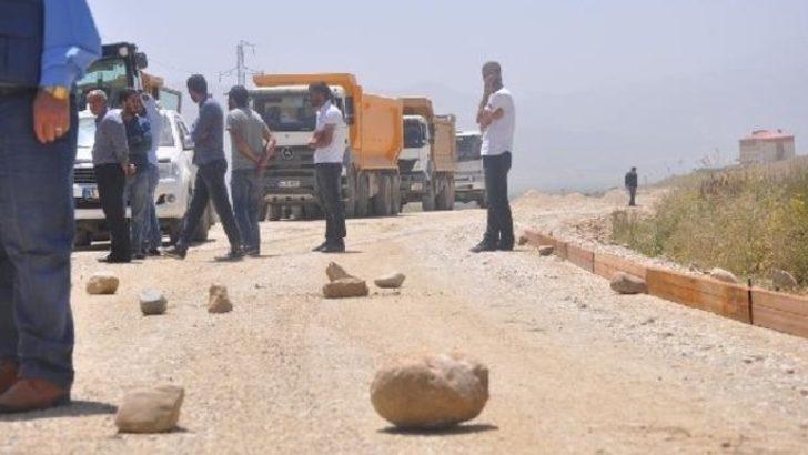 Köylülerin beton yol isyanı