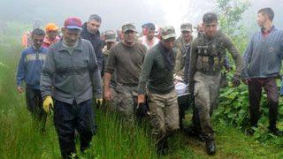 Dün dere yatağına düştü, bugün kurtarılabildi