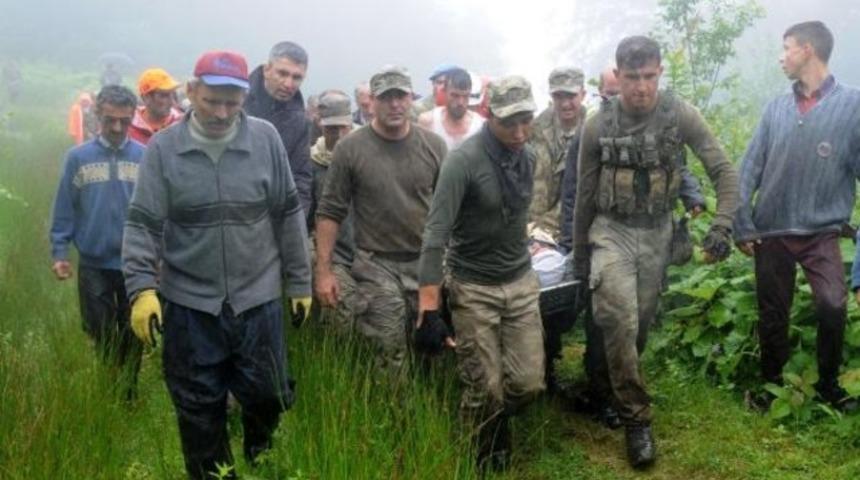 Dün dere yatağına düştü, bugün kurtarılabildi