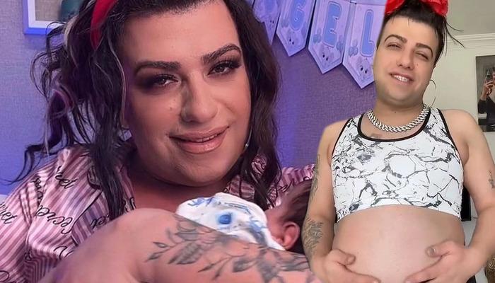Trans fenomen Mükremin Gezgin'in doğum videosu tartışma yarattı! 