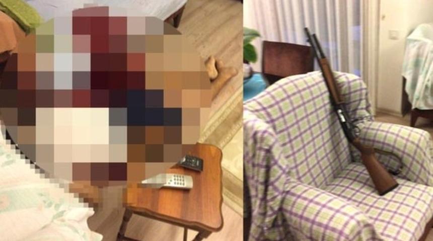 Şizofren oğlunu av tüfeğiyle öldürdü