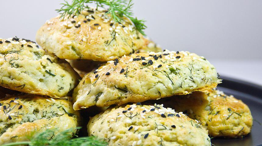 Sadece 10 dakikada hazır! Dereotlu poğaça tarifi