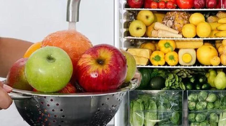 Meyvelerin uzun süre dayanması için etkili yıkama ve saklama yöntemi