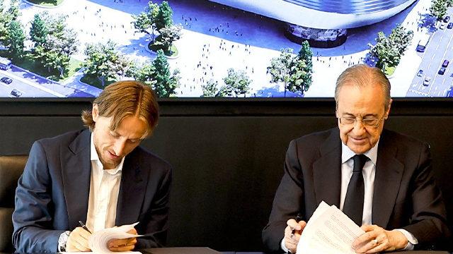 Son dakika: Real Madrid, Luka Modric'in sözleşmesini uzattı!