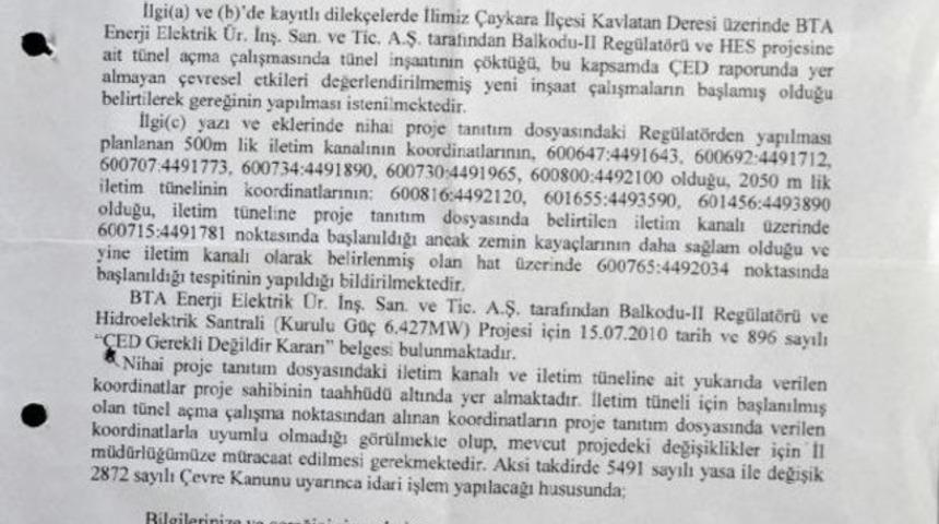 Çaykara faciasında şok iddia