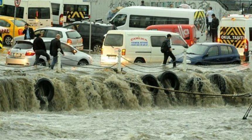 Antalya için sel uyarısı
