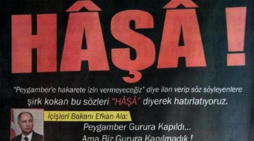 Trabzon'da MHP&rsquo;lilerden ilanlı tepki