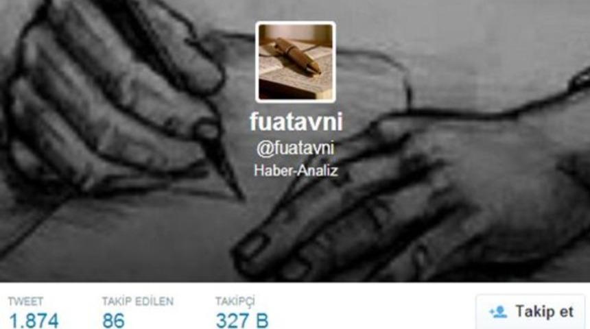 Fuat Avni yeni hesabı @fuatavni_f'yi takip&ccedil;ilerine duyurdu