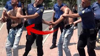 Muhtarlıkta akılalmaz anlar! Duvara tuvaletini yapıp saldırdı…