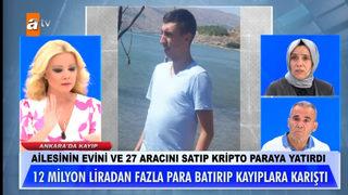 Kripto parada ailesinin 12 milyon lirasını batıran Ali Uğur Durkun'u Müge Anlı buldu! Canlı yayında şaşkına çeviren sözler