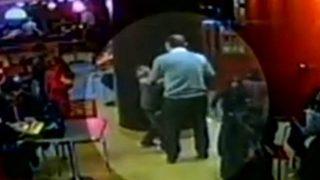 Burger King'deki dayağın görüntüleri ortaya çıktı