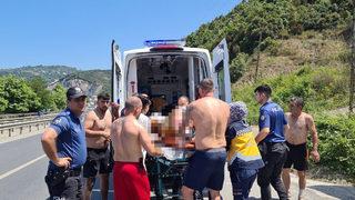 Plajda korkunç olay: Kendini ateşe verdi! Ambulans geldiğinde bakın ne demiş