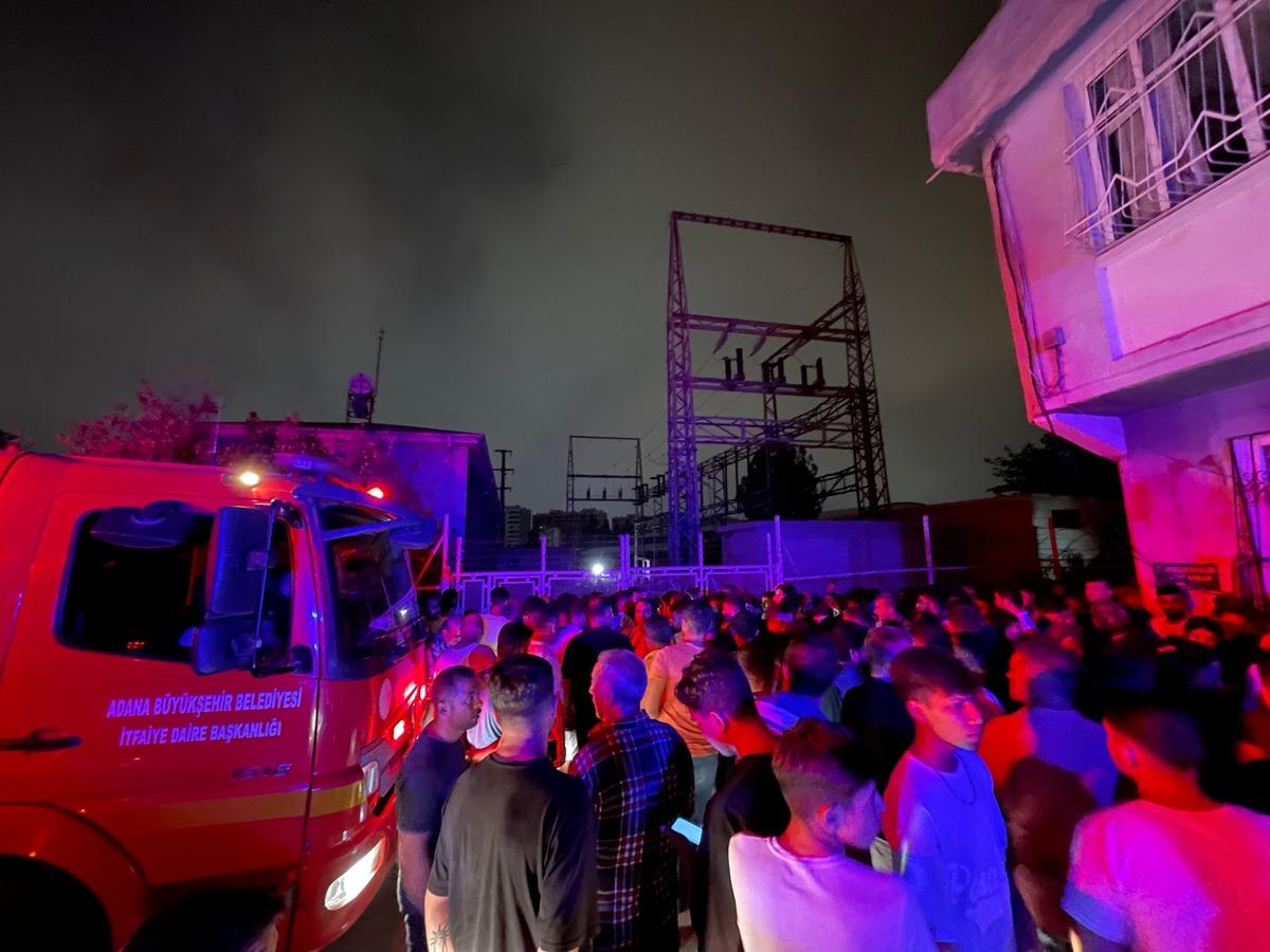 Adana'da girdiği trafoda akıma kapılan kişi hayatını kaybetti