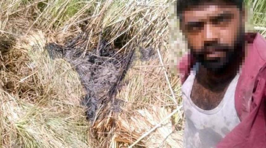 Muğla'da 3 hektarlık alanı yakıp, bir de selfie çektiler!