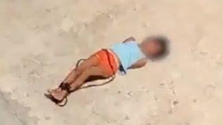 5 yaşındaki kızının ellerini ve kollarını bağlayıp 45 derecelik sıcakta bıraktı! Nedeni ‘pes’ dedirtti